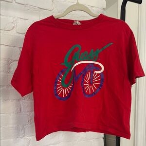 GUESS Vintage Crop Top